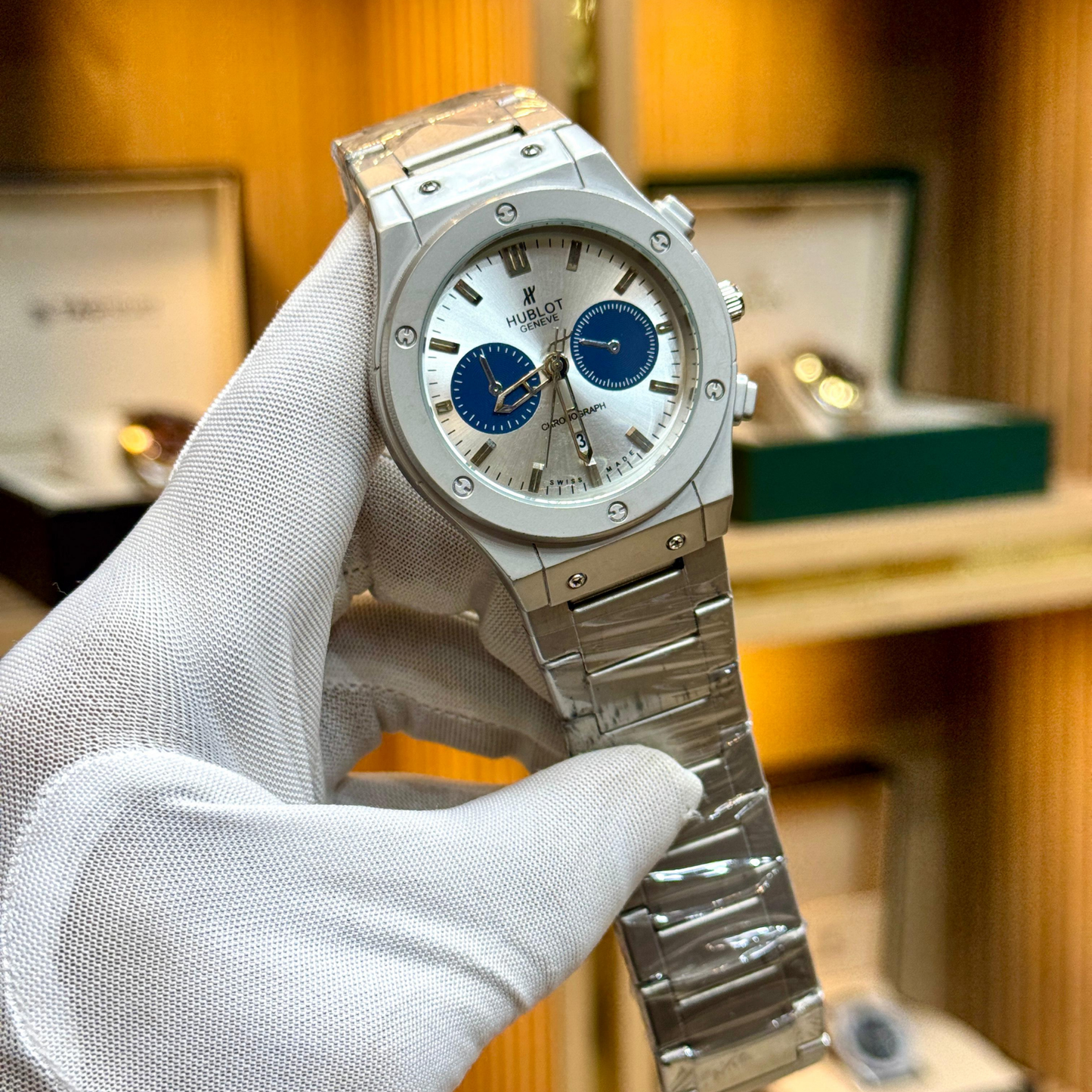 HUBLOT (Second copy)
Quartz movement
