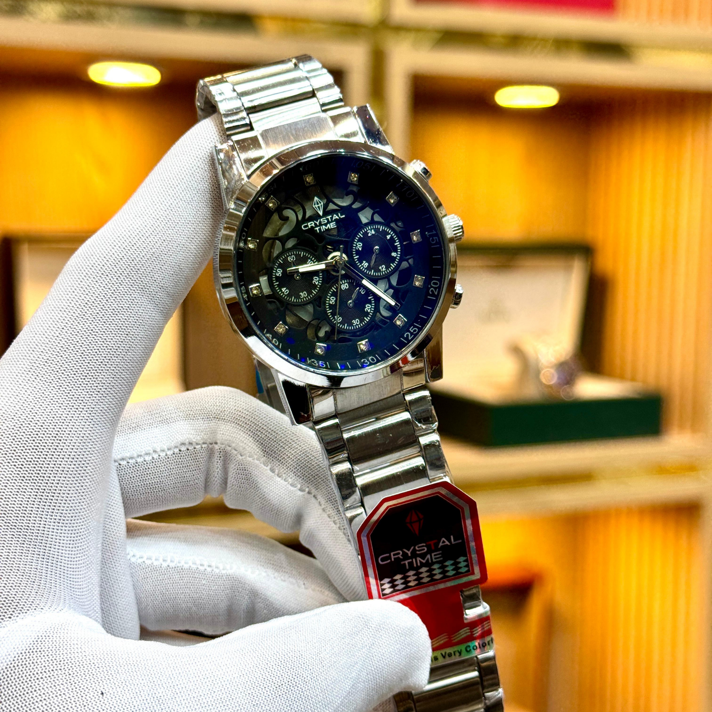 CRYSTAL TIME
Quartz movement