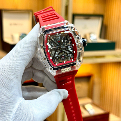 TUBULAR (orignal)
Quartz movement