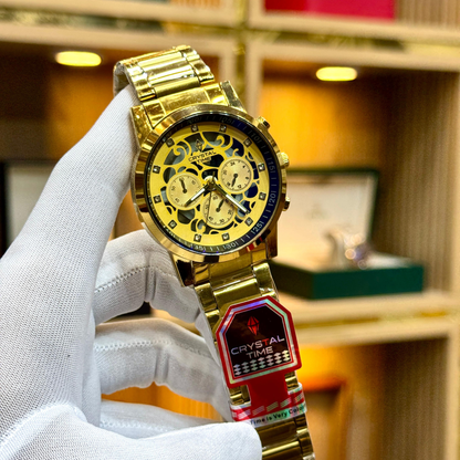 CRYSTAL TIME
Quartz movement