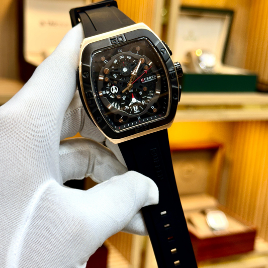 CURREN (orignal)
Quartz movement 
Chronograph functions