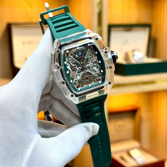 TUBULAR (orignal)
Quartz movement